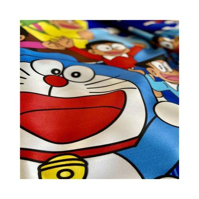 China Antistatic 100% Microfiber Polyester Scatter Cartoon Printed For Kids / Baby Bedding Fabric for sale