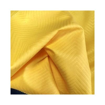 China Flame Retardant Pure Color Embossed Fabric 100% Polyester For Bed Sheet Fabric for sale