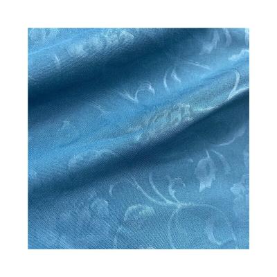 China Double faced embossed fabric 100%Polyester micfofiber dyed bedsheet fabric for sale