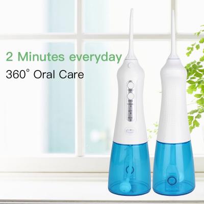 China IPX8 Outdoor Waterproof Portable Dental Care Water Refillable Dental Flooser for sale