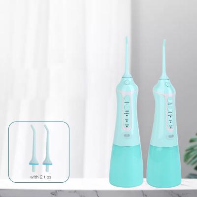 China Portable Outdoor Wireless Rechargeable Water Jet Tooth Wash Device Wireless Rechargeable Dental Flosser for sale