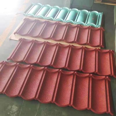 China Building Construction OEM Material Roof Branding Materials Waterproof Classic Stone Coated Metal Roof Tiles Metal Roof for sale