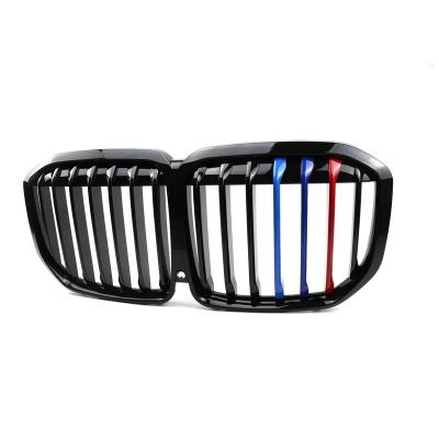 China Simple Line ABS G07 Car Front Grille ABS Car Front Bumper For BMW X7 for sale