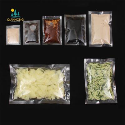 China Custom Size Smell Proof Airtight Seal Bags Aseptic Moisture Proof Clear Custom Bag For Food for sale