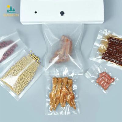 China Aseptic Custom Airtight Seal Food Bags And Rolls 7 Layers Extruded Embossing Vacuum Sealer Bags For Food for sale