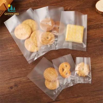 China China Supply Clear Aseptic Plastic Bags For Manufacturer Price , Biscuit Back Sealed Plastic Bag for sale