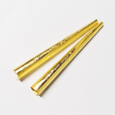 China Food Custom Pure 24k Gold Pre Rolled Cones Private Label Custom Rolling Paper for sale