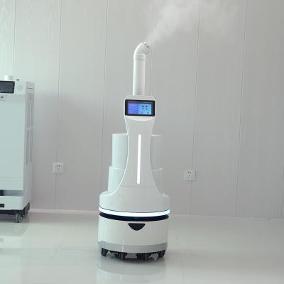 China restaurant & Hotel Supplies Reeman Robotic Disinfection Spray Sanitizer Atomizer Desinfecting Robot Industry Equipment Disinfection for sale