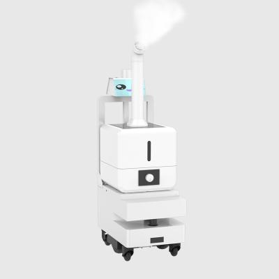 China Creative Full Automatic Hotel Commercial Spraying Sanitization Disinfecting Service Robotic Sterilizer for sale