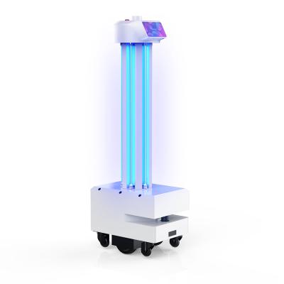 China Shopping mall robots professional design advanced automatic filling disinfection uv-c sanitizing light for sale