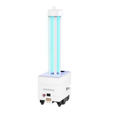 China Fully Autonomous Hotels Intelligent Disinfect Robot No Secondary Pollution Medical Robot Disinfector for sale