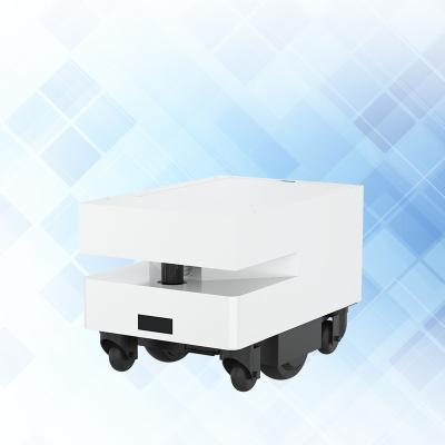 China Hotels Factory Cheap Price Rubber Wheeled Electric 4wd Autonomous Charging Roller Tracked AGV Robot for sale