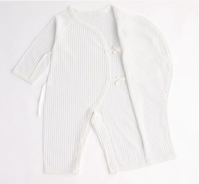 China Long Sleeve Pure Cotton Baby Summer Clothes One Piece Baby Clothes for sale