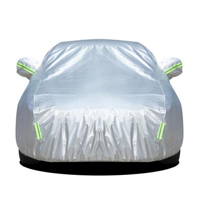 China Waterproof ; Waterproof All Weather UV-Protection Car Covers With Cotton Sun Protection COVER UV Rain Protection For Automobiles Indoor Outdoor for sale