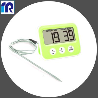 China Kitchen Thermometers Large Display Food Thermometer 0 To 250 Degrees Digital Thermometer Fork Thermometer / BARBECUE for sale