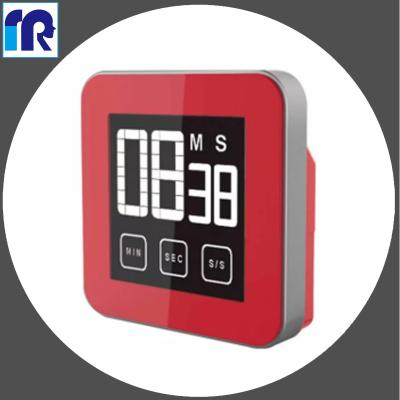 China Electronic touch screen viable timer 100 plus and minute countdown timer / with memory function, with power-off switch for sale