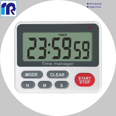 China 24H workable timer with LED light/digital kitchen timer/laboratory timer clock for sale