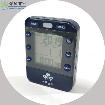 China DIGITAL viable QUARTZ LCD TAKE UP MEDICINE ALARM TIMER / monthly timer for sale