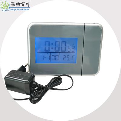 China Antique Style Digital Swivel Projection Time-Temperature Projection Adjustable Swivel Projector Nap LCD Display for sale