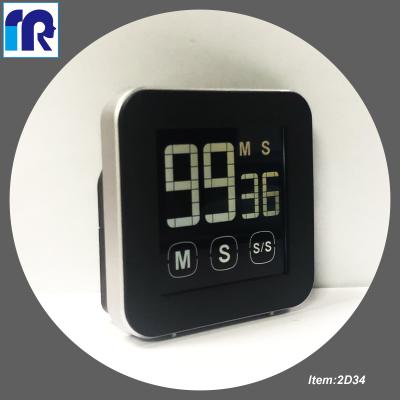 China Kitchen Sustainable Electronic Count Down Digital Timer With Magnet With Backlight for sale