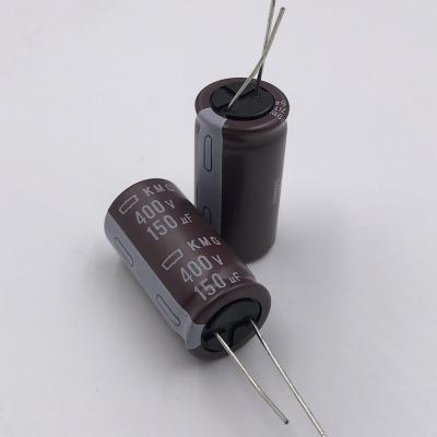 China Aluminum Electrolytic Capacitors 400V150UF 18X35 KMG 150UF400V EKMG401ELL151MMP11 RoHS Size Voltage Through Hole for sale