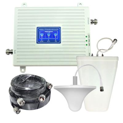 China Hot Sale 900mhz 1800mhz 2100mhz Mobile Phone Signal Booster For 2G 3G 4G HX00478 for sale