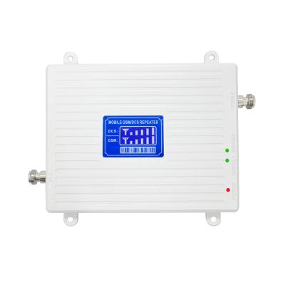 China 900mhz 1800mhz 2g 4g LTE GSM DCS cell phone signal booster for network repeater 23.5*18.5*2cm for sale