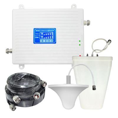 China Dual Band 850mhz 1900mhz GSM PCS 4g Signal Booster For Network Repeater 23.5*18.5*2cm for sale