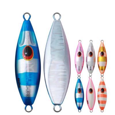 China Wholesale 40g Metal Jig Lure Slow Pitch Building Bright Kit Amazon Fishing Bass Shad Baits KF-2022062901 for sale