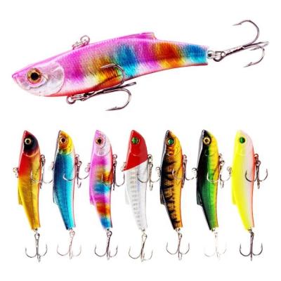 China Amazon Hot Sale 7.5m/18g Vibration Outdoor Fishing Artificial Groundbait Fishing Lure Hard Vib Lures Artificial Groundbait for sale