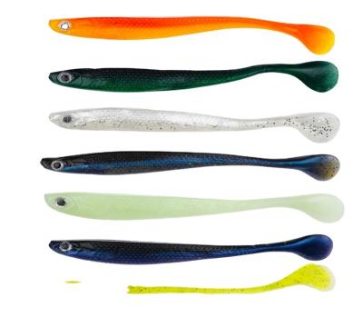 China Environmental Friendly PVC Silicone Soft Plastic Fish for sale