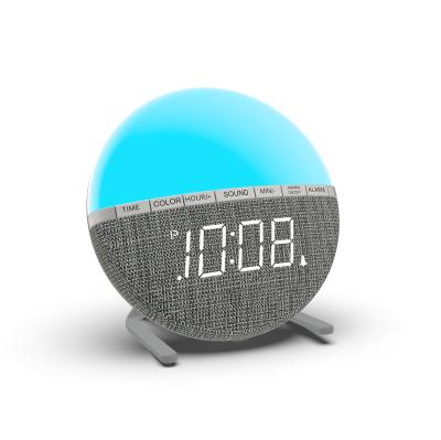 China LUMINOVA Color Changing Popular Led Light 8 Kinds Soundcute Gifts Alarm Clocks Natural Kids for sale