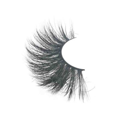 China Wholesale 3d Real Mink Eyelashes Full Volume Fluffy Lashes 25mm 3d Mink Full Strip Eyelash for sale