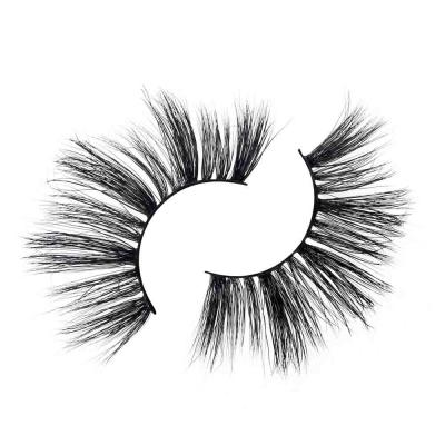 China Full Volume Mink Eyelashes Wholesale Real Natural Looking 3d Mink Lashes 25mm Fluffy Mink Vendor Lash for sale