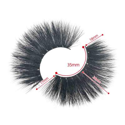 China Full Volume Lashes 3d Seller 25mm Strip Full Eyelashes 3d Mink Eyelash With Eyelash Box Wholesale Packaging for sale