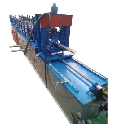 Chine slotted metal angle iron bead slotted angle making roll forming machine à vendre