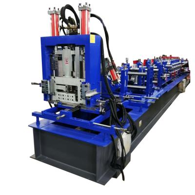 중국 High Speed Strong C Purlin Roll Forming Machine Pressure Vessel Chain System Drive 판매용