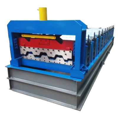 Китай Automatic Metal Floor Deck Roll Forming Machine High-Accuracy PLC Control продается