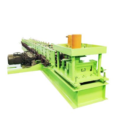 Китай Colored Steel Storage Rack Roll Forming Machine  Chain Drive Automatic Hydyaulic Cutting продается