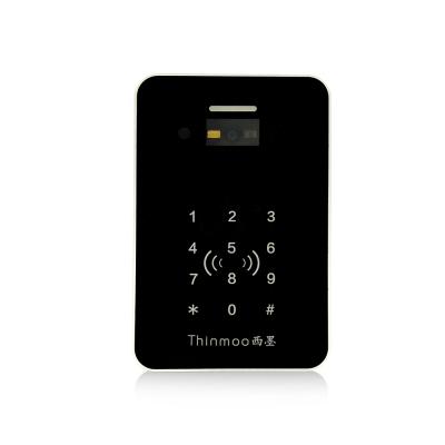 China Alloy Frame App Smart QR Code Access Control Ethernet RG45 QR Code Aluminum Q300 Smart Access Control for sale