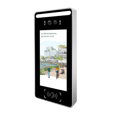 China Built-in Camera Linux Touch Screen Access Control with Face Recognition and Video Intercom for sale