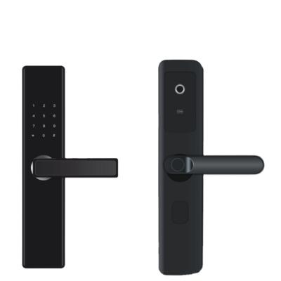 China Fingerprint scanner door lock smart lock with APP fingerprint and key card code door lock IoT smart lock with mobile APP BL860 for sale