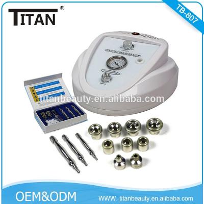 China Stable and portable TB-807 Guangzhou Titan Beauty! ! Diamond Peeling Equipment Handhold Facial Skin Lightening Microdermabrasion Machine Parts for sale