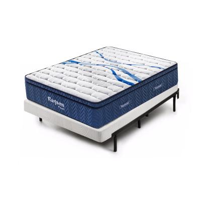 China Flippable 25cm Standard Latex Good Health Pocket Coil Spring Mattress for sale