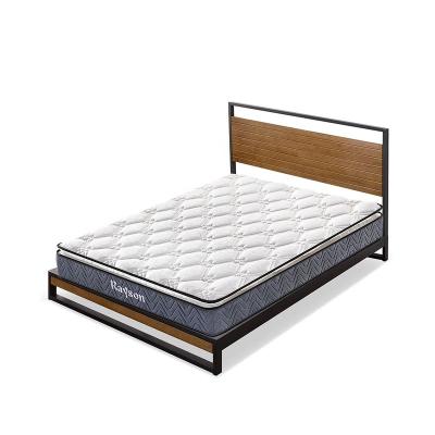 China Flippable 3 star hotel roll up custom best factory coil spring size bed onlin supplier bonnell spring foam mattress for sale