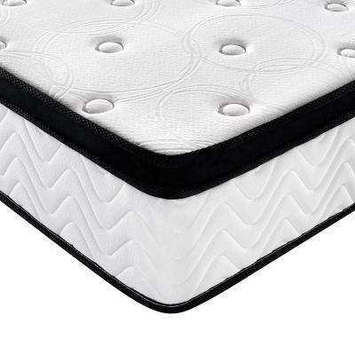 China Massage Vacuum Roll Up Pocket Spring Mattress 10 Inch Queen Pocket Spring Coil Mattress for sale