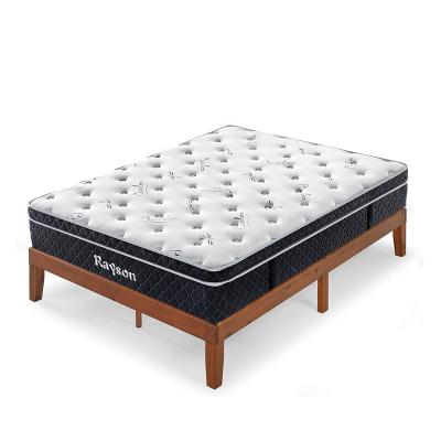 China Luxury Box Pocket Spring Mattress Memory Foam Sprung Pocket Mattress Roll for sale