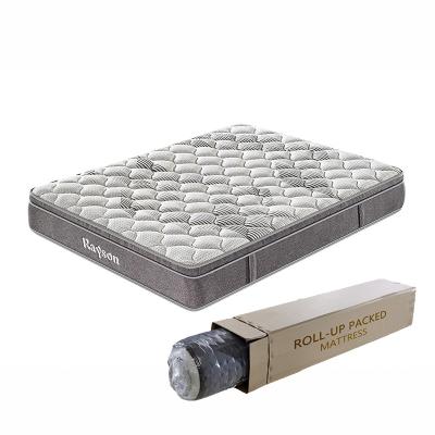 China Box Memory Foam Pocket Hybrid Box Spring Memory Foam Massage Memory Foam Pocket Spring Hotel Bed Mattress Roll for sale