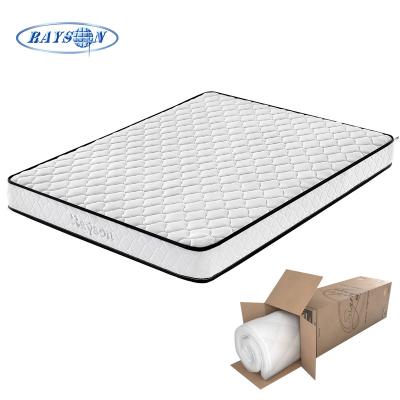 China Wow hypoallergenic! ! Rayson Roll Up In A Tight Box Mattress Top Bonnell Box Spring for sale