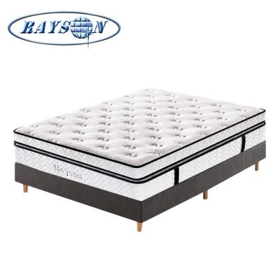 China OEM 14 Inch Massage Mattress Spring Mattress Queen Size Bed Mattress Supply Supplier for sale